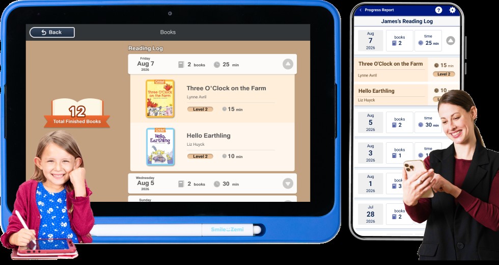 Smile Zemi Launches ‘Books,’ a Free Weekly Reward Feature to Build Reading Habits in Kids Pre-K Through Grade 5