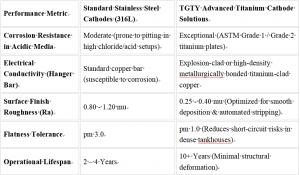 Advanced Titanium Cathodes Solutions