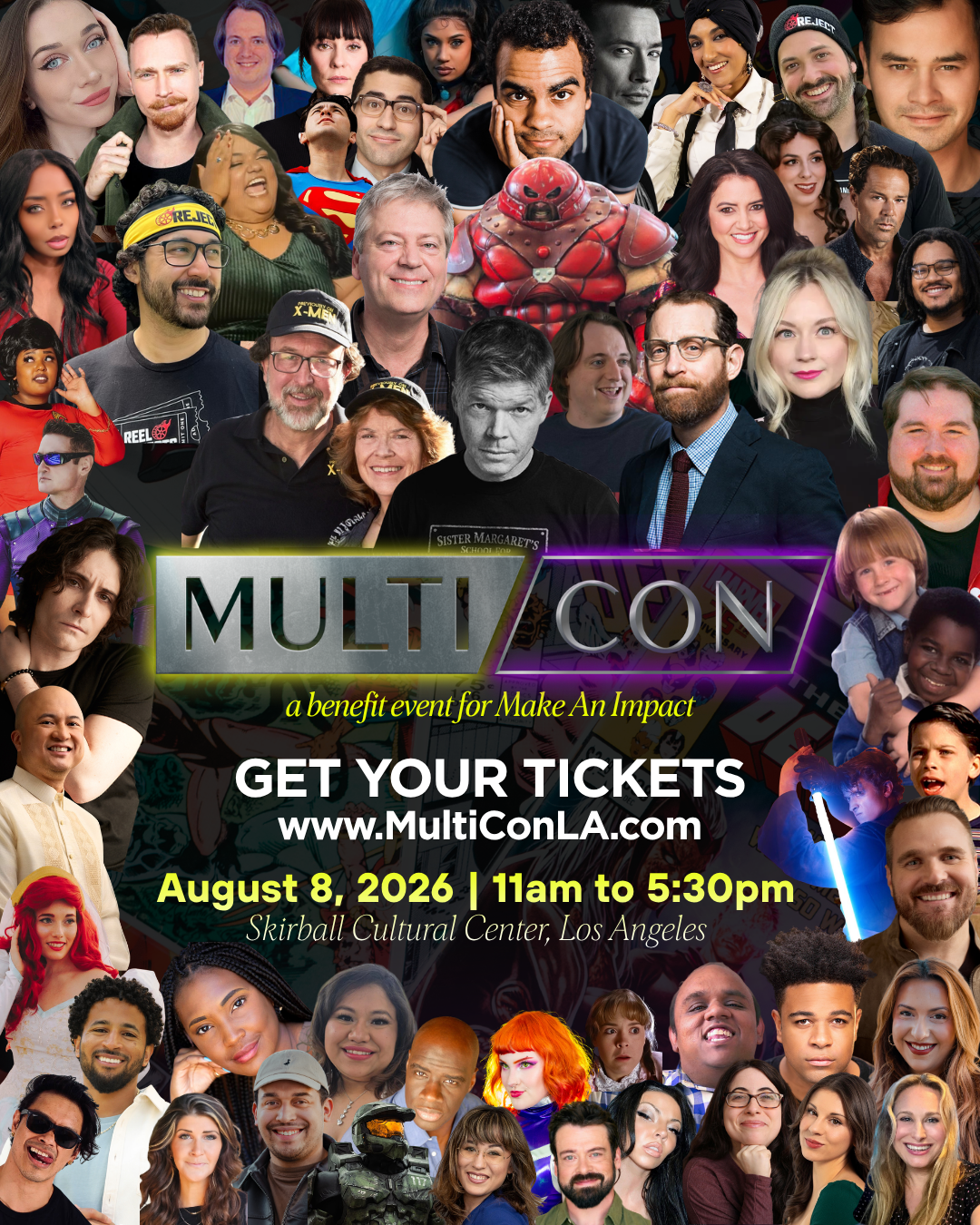 MULTICON, Convention With A Cause Announces Love on the Spectrum Cast, DreamWork’s Forgotten Island Panel, and more