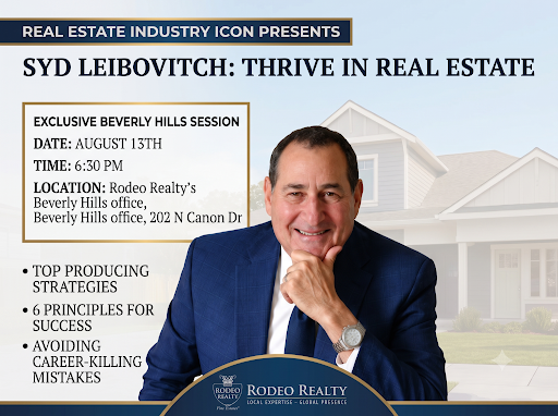 Syd Leibovitch to Host ‘How to Be a Top Producing Agent’ Event in Beverly Hills