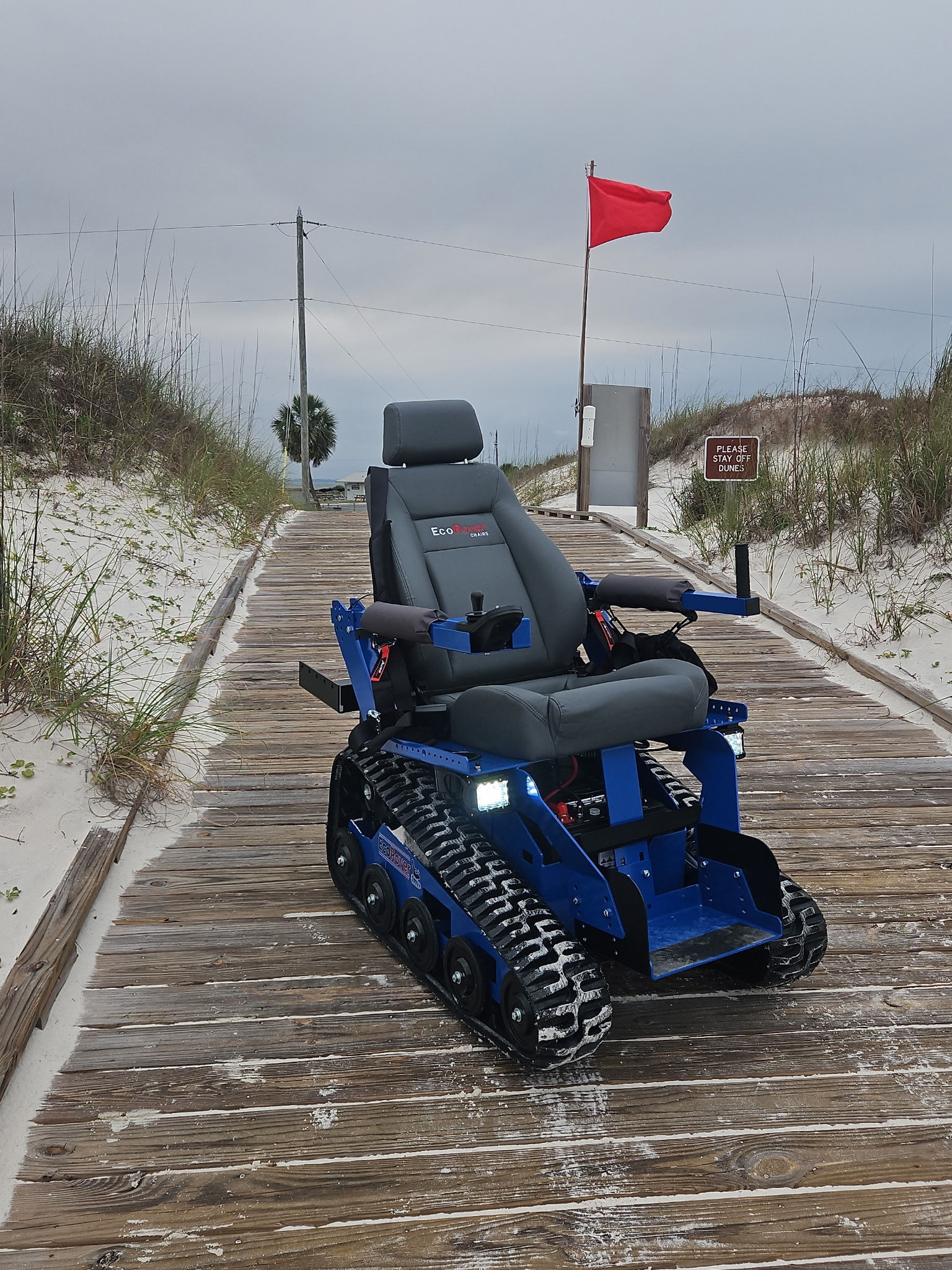 Florida State Parks Foundation, Surfing’s Evolution Provide Four Track Chairs For Florida’s State Parks