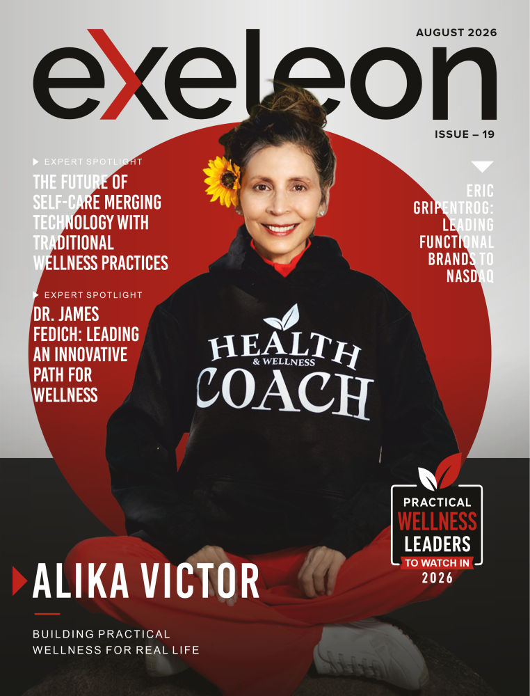 Alika Victor Features on the Cover of Exeleon Magazine as a Practical Wellness Leader to Watch in 2026