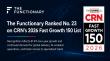The Functionary Ranks No. 23 on CRN’s 2026 Fast Growth 150 List 