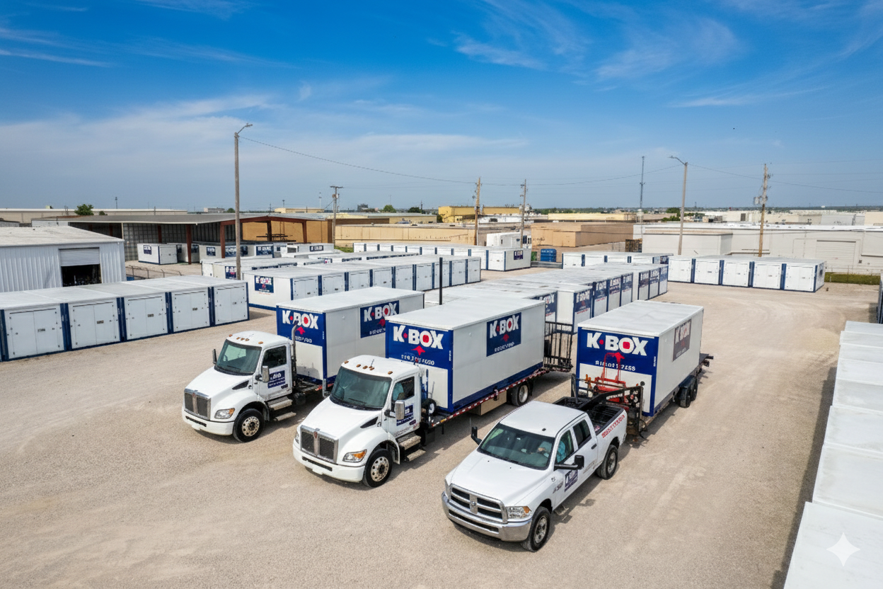 K-BOX Mobile Storage Delivers Oklahoma’s Largest Moving and Storage Containers with Local, Veteran-Owned Service