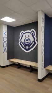 autism friendly nook build into the wall space