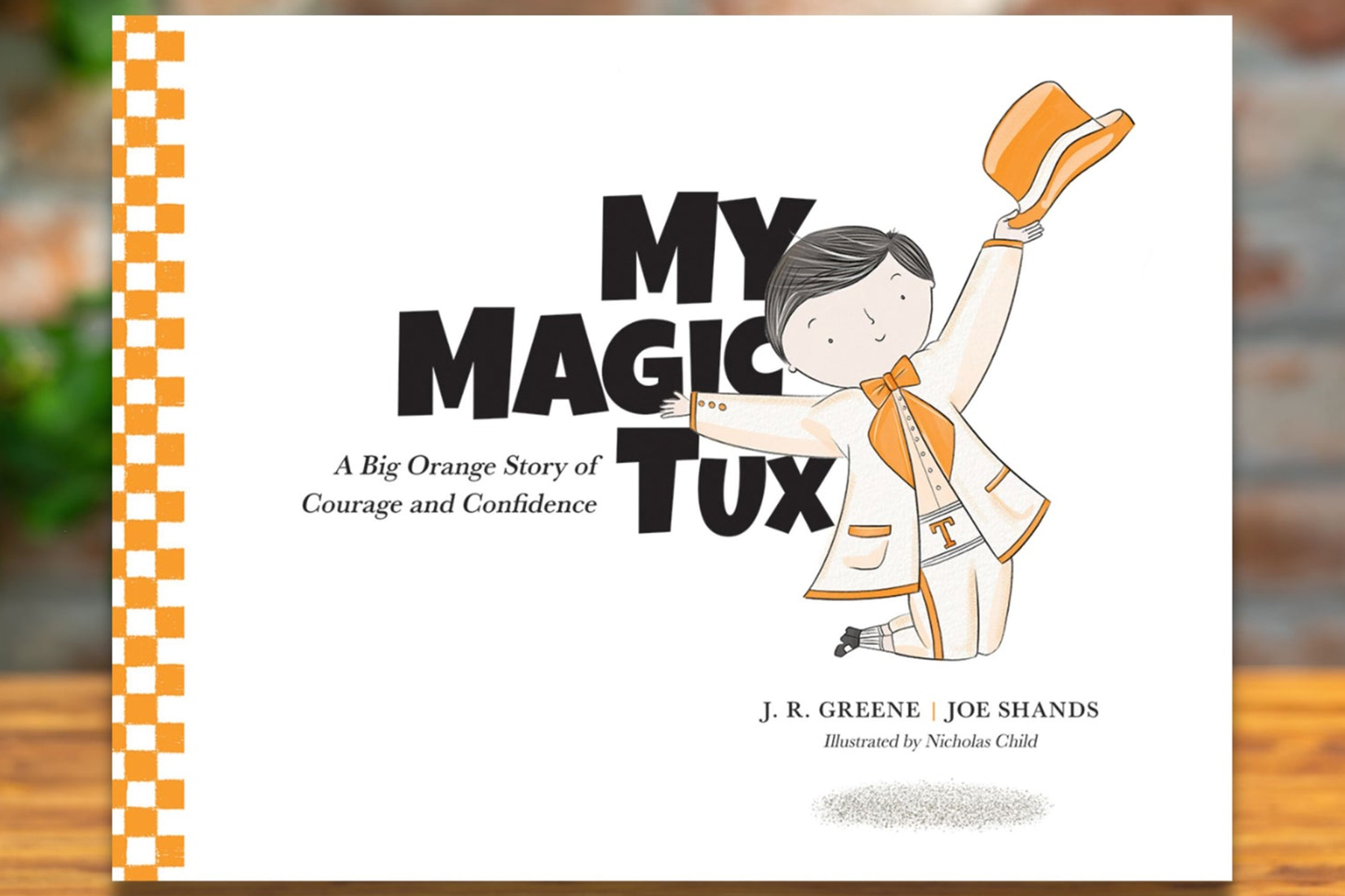 UT Press Publishes First Children’s Picture Book: ‘My Magic Tux’ by J. R. Greene and Joe Shands