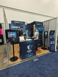 10x10 Modular Booth On-Site Application