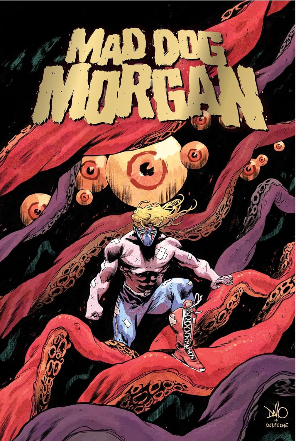 Classic Wrestling Meets Ancient Horror in Mad Dog Morgan, a New Original Horror Graphic Novel From The Lab Press
