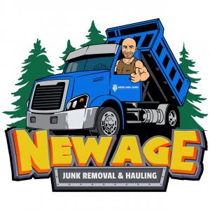 New Age Junk Removal and Hauling continues expanding its professional junk removal, hauling, cleanout, demolition, and property cleanup services for homeowners, businesses, property managers, real estate professionals, contractors, and commercial property owners throughout Hollywood and surrounding South Florida communities new age junk removal and hauling logo