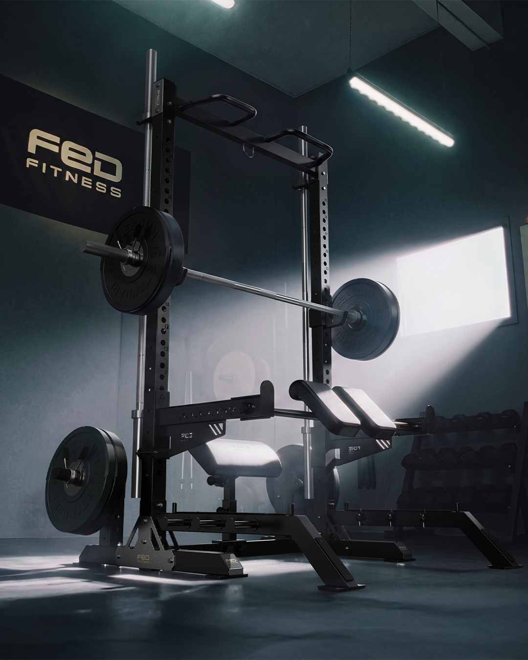 FED Fitness Turns One Rack Into Entire Gym, the SR2 Delivers 5 Training Stations and 30+ Exercises in a Single Footprint