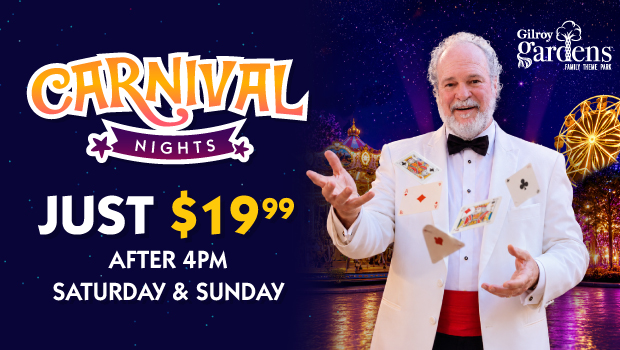 Carnival Nights is Back at Gilroy Gardens, Now on Saturday and Sunday Evenings