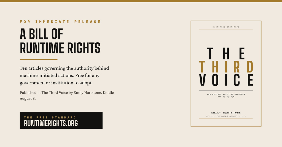 New Public Standard Sets Ten Rights for People Affected by Automated Decisions, Free for Any Institution to Adopt