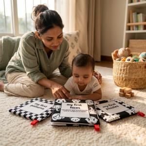 baby high contrast cloth