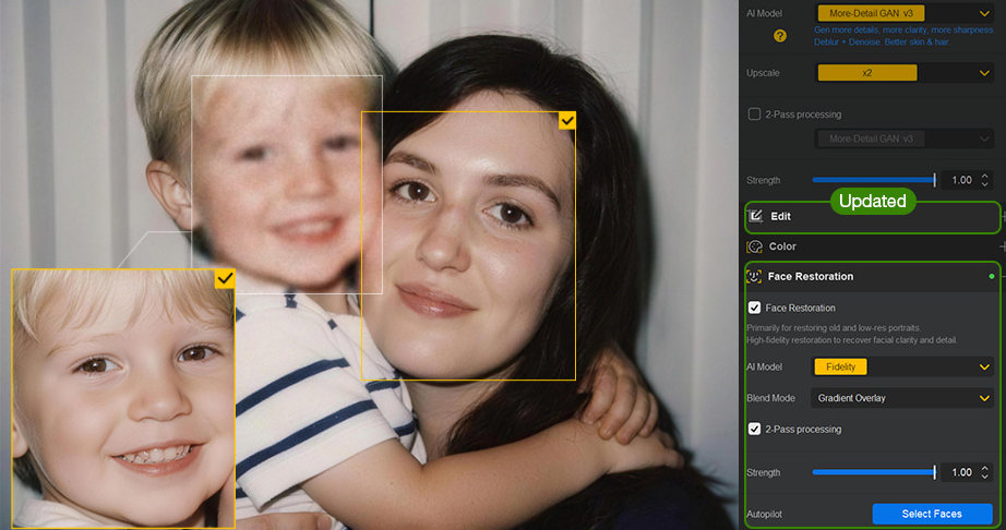 Aiarty Image Enhancer v3.13 Updates Face Restoration and Streamlines Photo Editing Workflows
