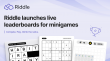 Riddle launches live leaderboards for mini-games, helping publishers turn casual player into loyal readers