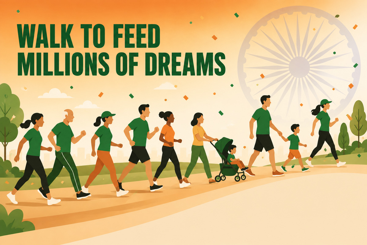 Akshaya Patra Foundation USA Inaugural Walkathon: 13 Cities Will Set Out Aug. 16 to Feed Schoolchildren in India