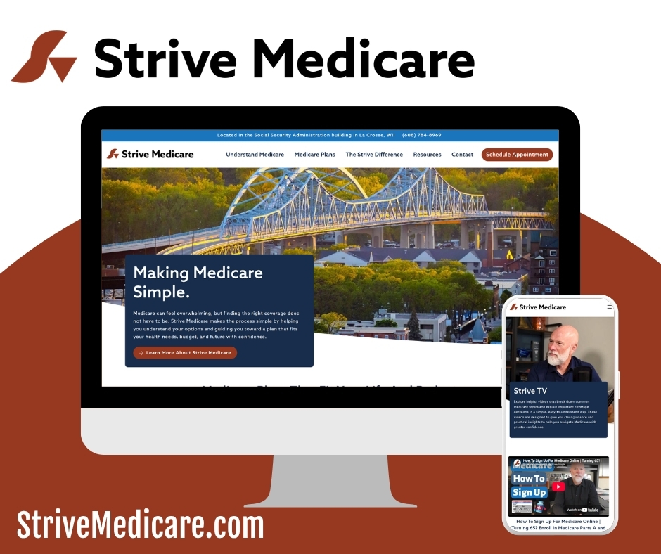 The BLU Group – Advertising & Marketing Launches Redesigned Website for Strive Medicare