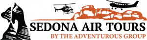 Sedona Air Tours Logo with Plane and Helicopter