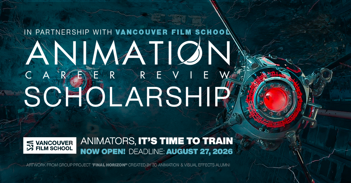 VFS and Animation Career Review Renew Scholarship Partnership for 2026 – Offering Up to $145,000