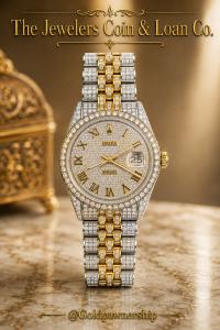The Jewelers Coin & Loan Co., providing the watches for the giveaway, The Jewelers Coin & Loan Co. is a trusted name in the luxury goods industry, specializing in the buying, selling, and loaning of fine jewelry, rare coins, luxury watches, and high-end designer brands