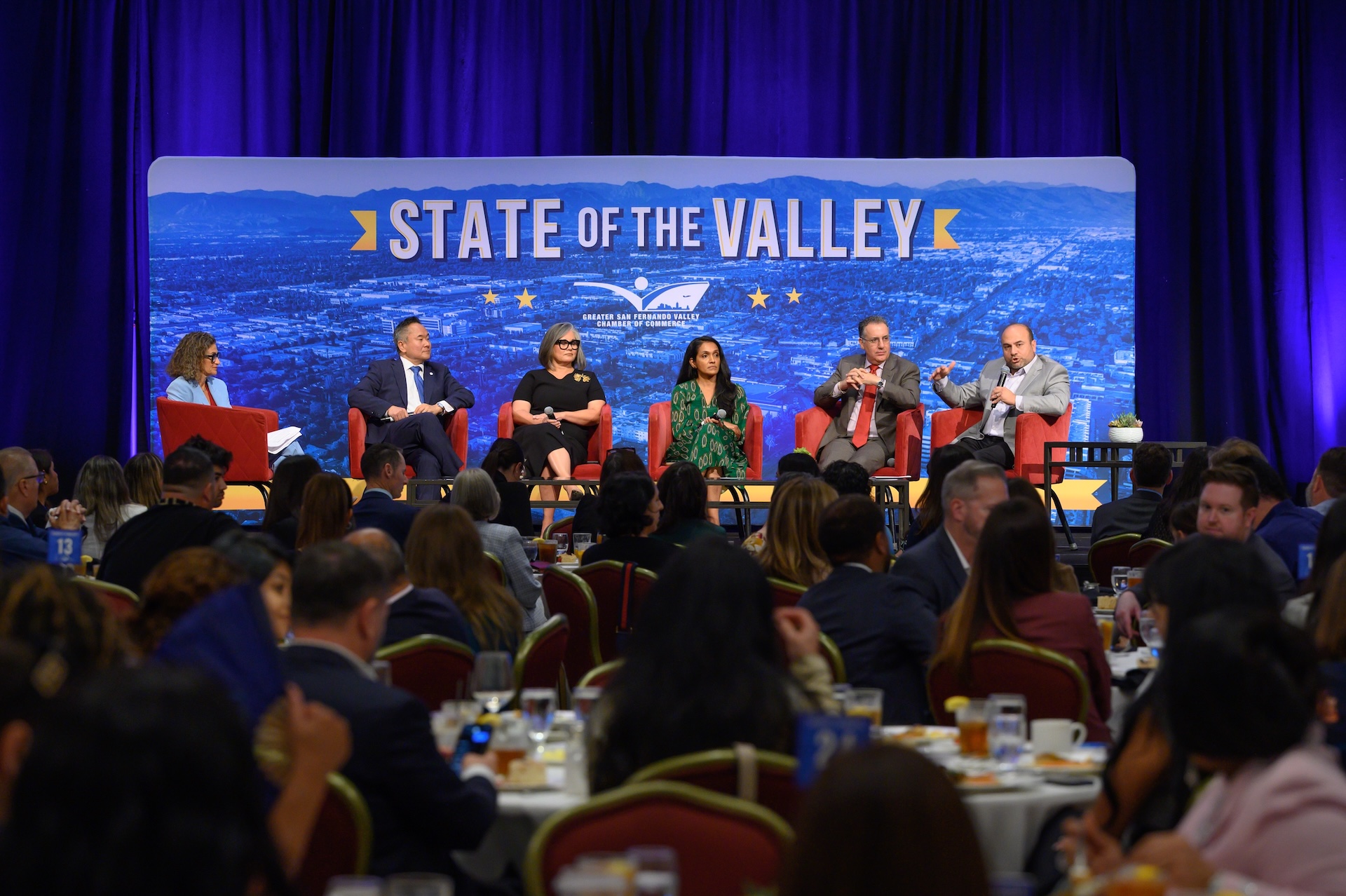 Mayor Karen Bass Joins Valley Councilmembers for 13th Annual State of the Valley Luncheon