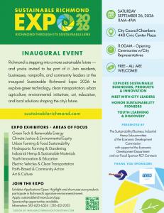 Sustainable Richmond Flyer