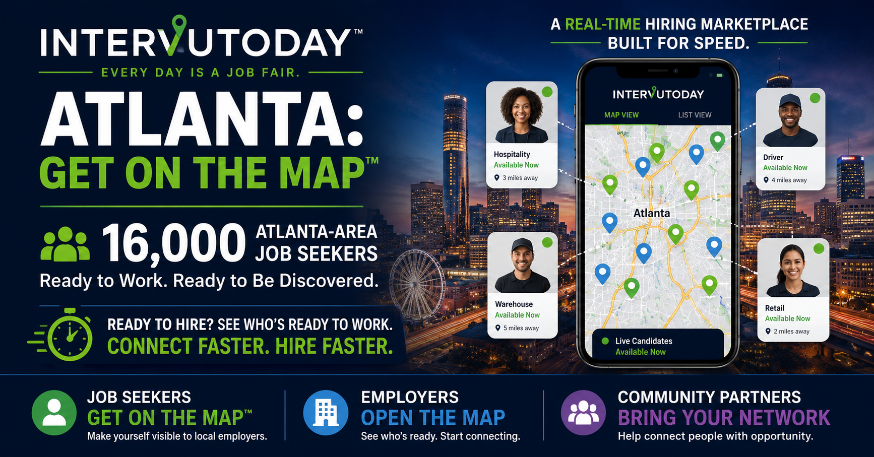 IntervuToday Launches Real-Time Hiring Marketplace in Atlanta With 7-Day Metro Hiring Initiative
