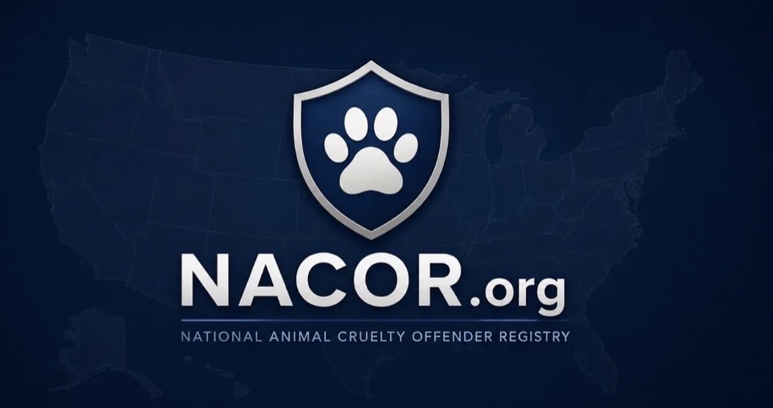 NACOR Launches Free National Animal Cruelty Offender Registry