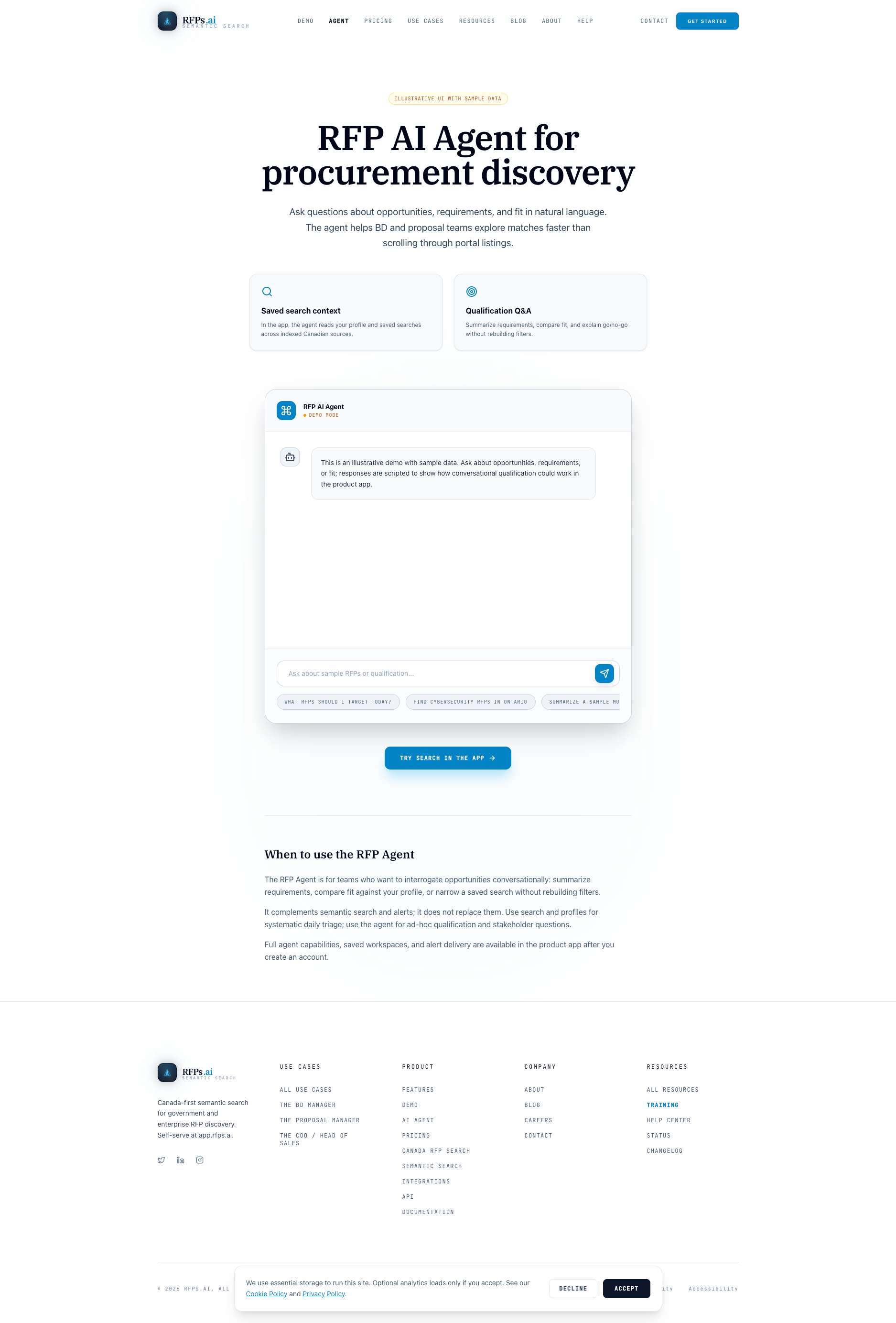 RFPs.ai Builds AI Platform for Government Procurement Discovery