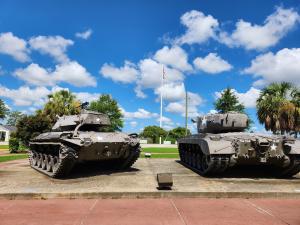 tanks at Fort Jackson