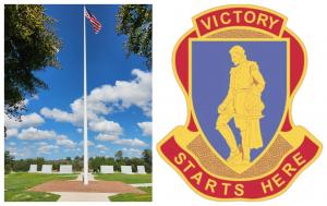 flag at Centennial Park Fort Jackson, S.C.