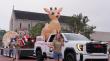Float designer Innis Maggiore teams with Heart Brands for Pro Football Hall of Fame Grand Parade first