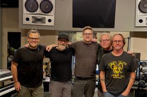 The River Cryers, an Americana rock band made up of notable members from other successful groups, will be crowdfunding support for the release of their self-tilted debut album starting August 11th and ending Sept 10th, 2026 via Kickstarter Left to Right: Matt Nelson, Ron Hemby, Dan Haseltine, Billy Smiley, Steve Hindalong