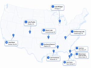 Map of Americas Best Drive to