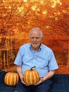 Air Force Veteran Jim Breedlove Celebrating Halloween in Changing Seasons Senior Living Community