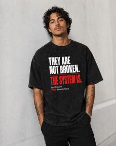 The debut T-shirt from the TEDxBeverlyGrove Store, featuring Syd Stewart's 