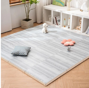 professional high-density EVA wood-grain interlocking foam mats