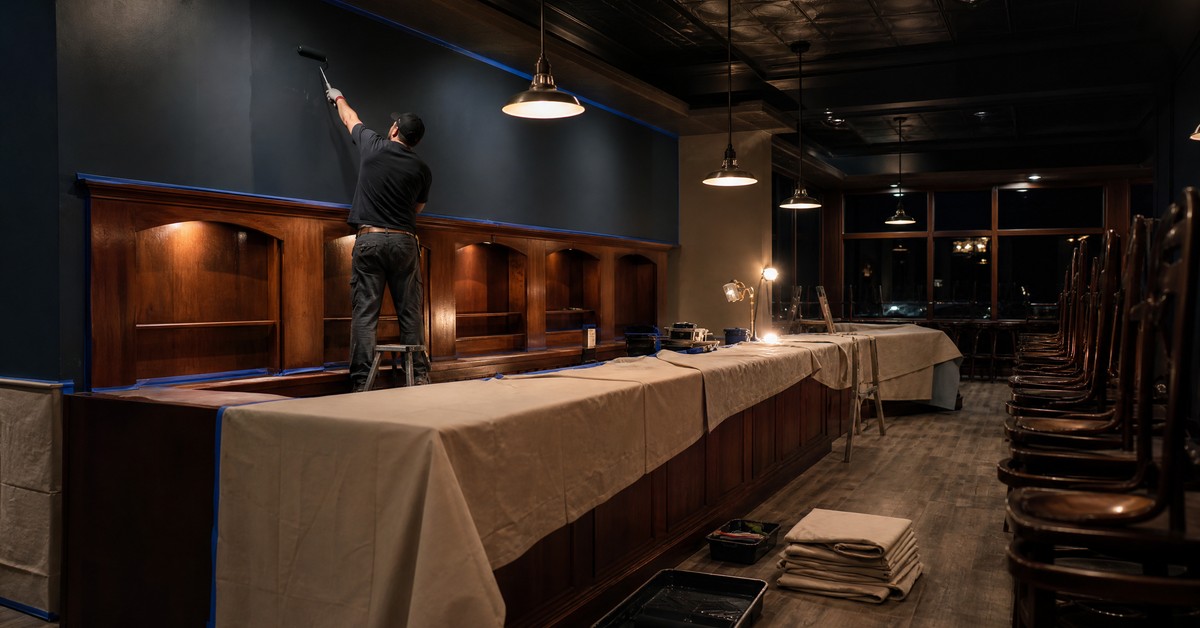 Harmony Painting Details Overnight Commercial Painting Work Behind Two Colorado Bar Rescue Episodes