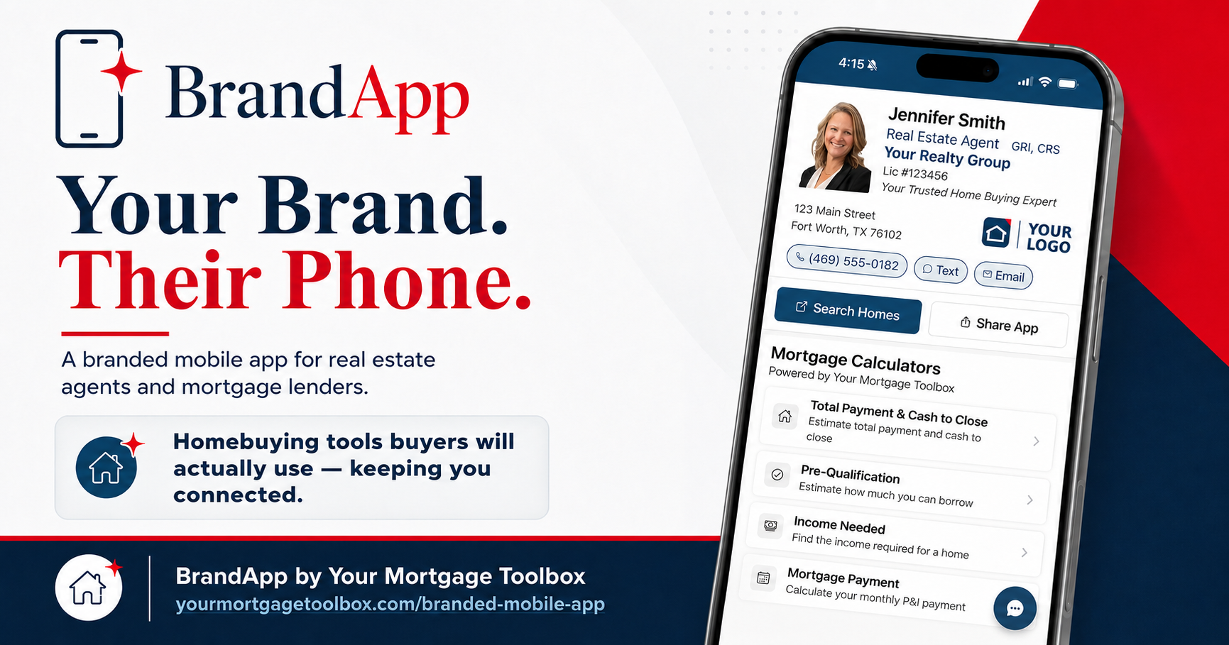 Your Mortgage Toolbox Launches BrandApp for Real Estate Agents and Mortgage Lenders