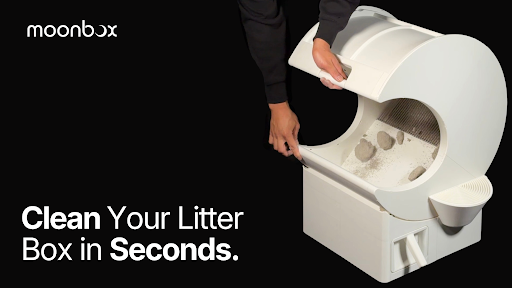 Moonbox Launches Non-Electric, Scoop-Free Litter Box on Kickstarter After Generating 73 Million+ Organic Views