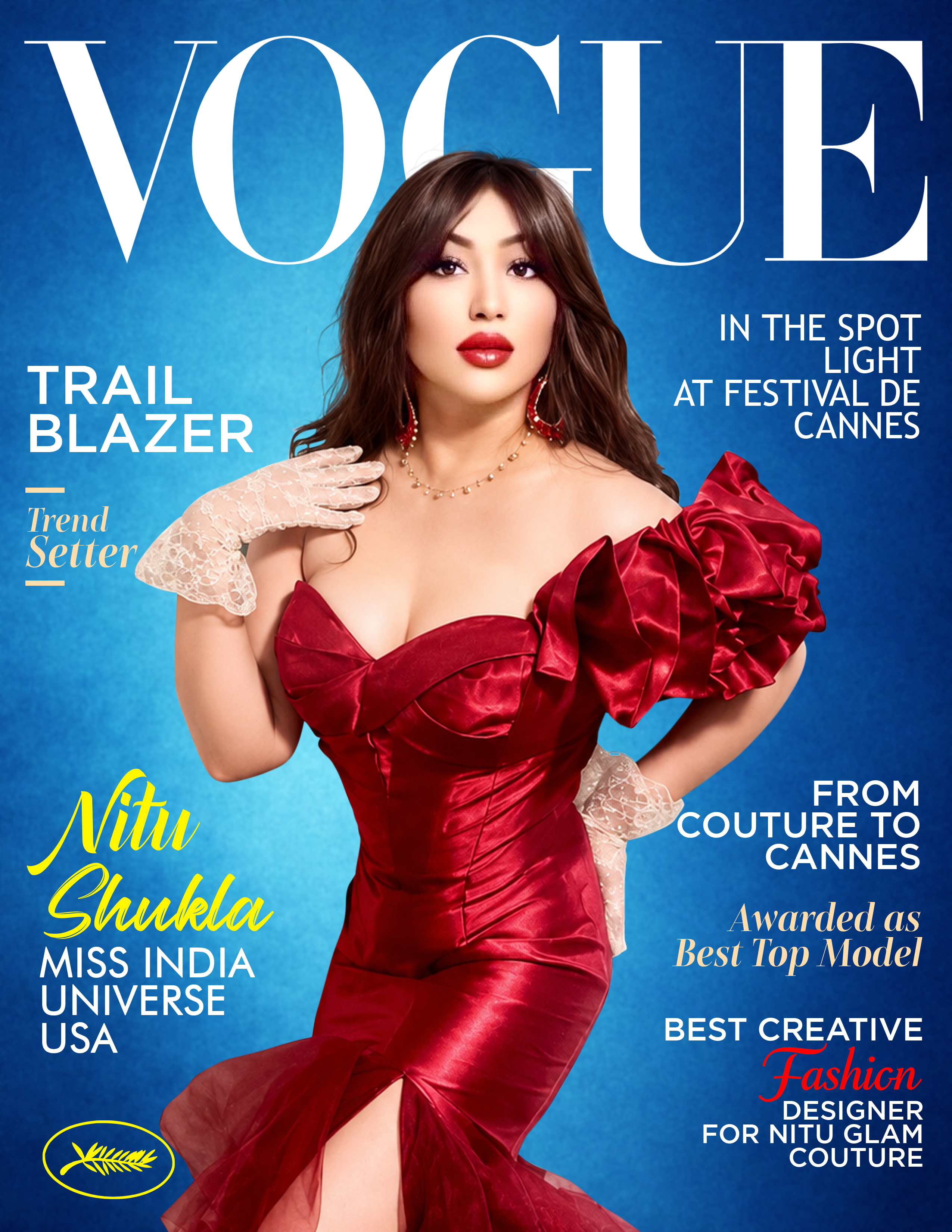 Nitu Shukla, Former Miss India Universe USA, Honored as Best Model and Best Fashion Designer at Cannes Fashion Week