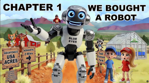 Meet BLUE EYES, the Aquaponics USA Acres™ new Robot