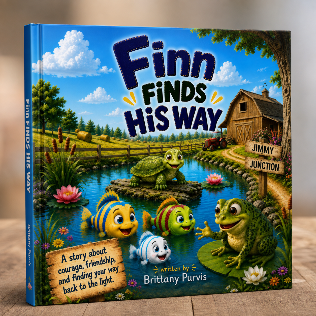 Author Brittany Purvis Releases New Picture Book ‘Finn Finds His Way