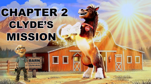Meet Clyde, the Teaching Clydesdale in