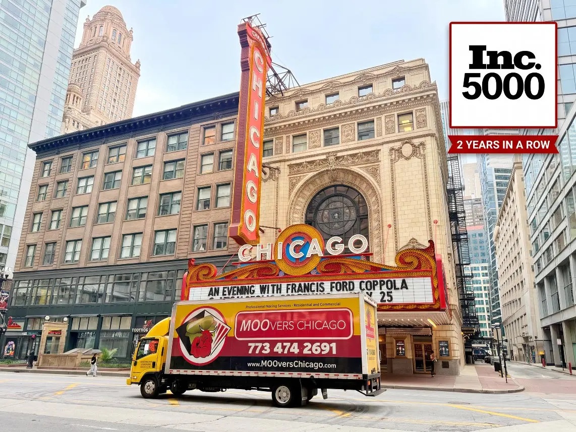 MOOvers Chicago Returns to the Inc. 5000 for a Second Consecutive Year