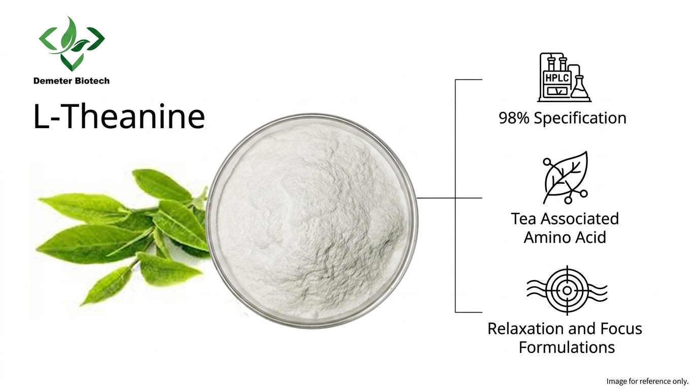 Synthetic vs Natural Sourcing: Insights from a Top 10 L-Theanine Ingredient Supplier from China