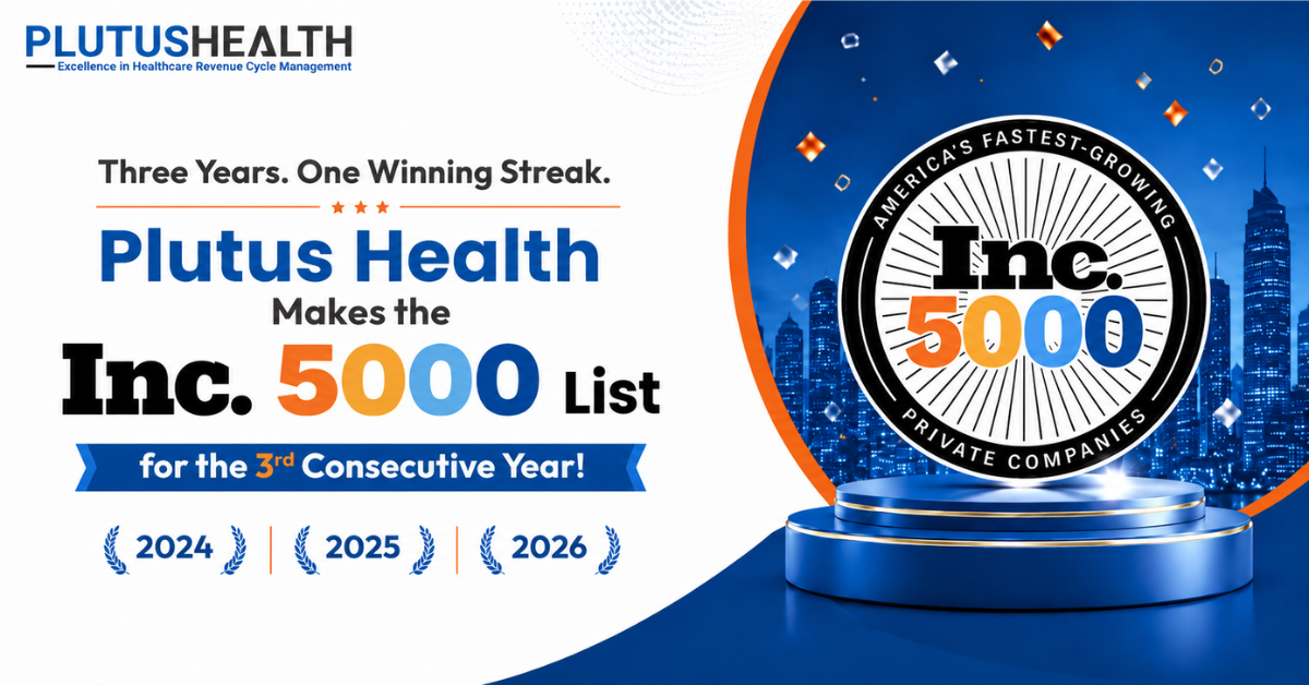 Plutus Health Lands on the Inc. 5000 for a Third Consecutive Year in 2026