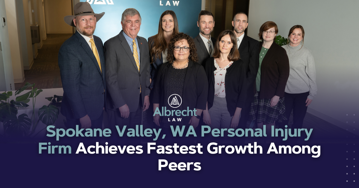 Spokane Valley, WA Personal Injury Firm Achieves Fastest Growth Among Peers