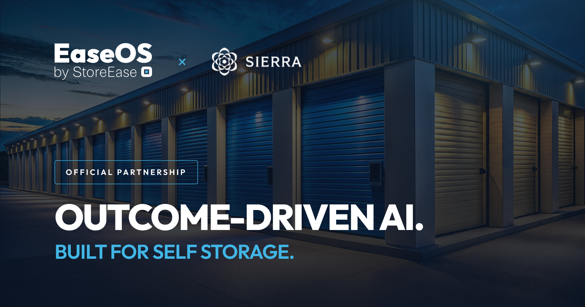 StoreEase and Sierra Partner to Bring Outcome-Driven AI to Self-Storage