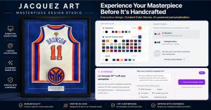 Jacquez Art today announced the launch of the Jacquez Art Masterpiece Design Studio, an interactive online experience that reimagines how custom sports memorabilia framing is commissioned, designed, and experienced Jacquez Art Masterpiece Design Studio